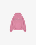 Rhinestone "Basic" Pink Hoodie